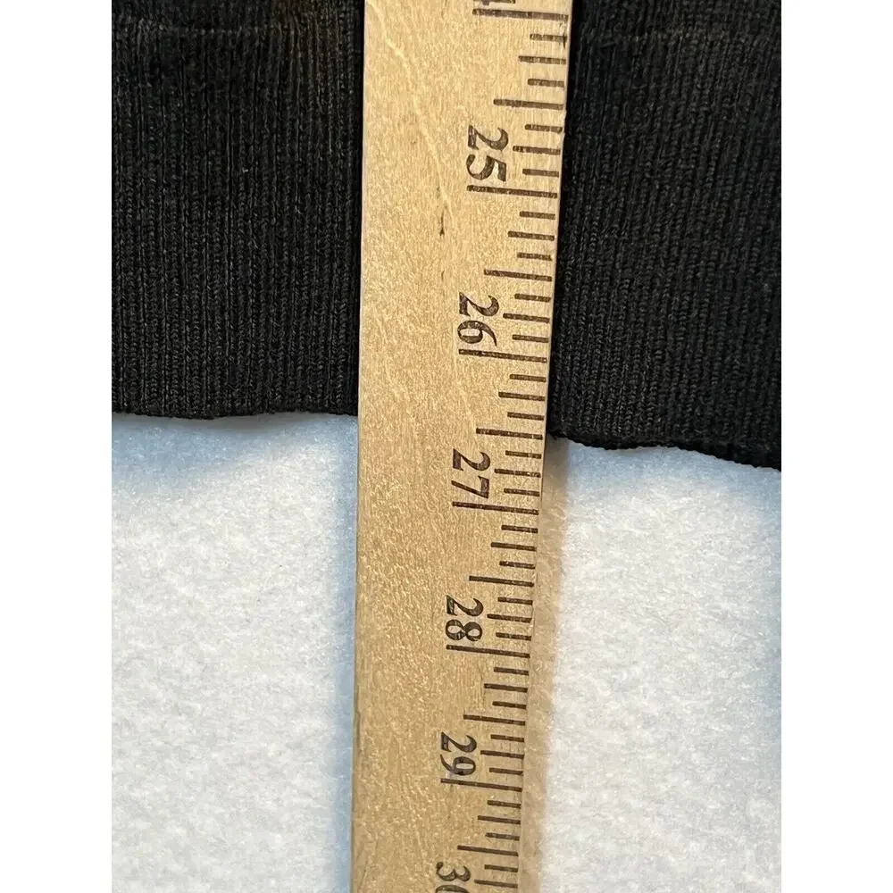 Tricots st Raphael‎ Sweater Quarter Zip Black Size L Mock Neck